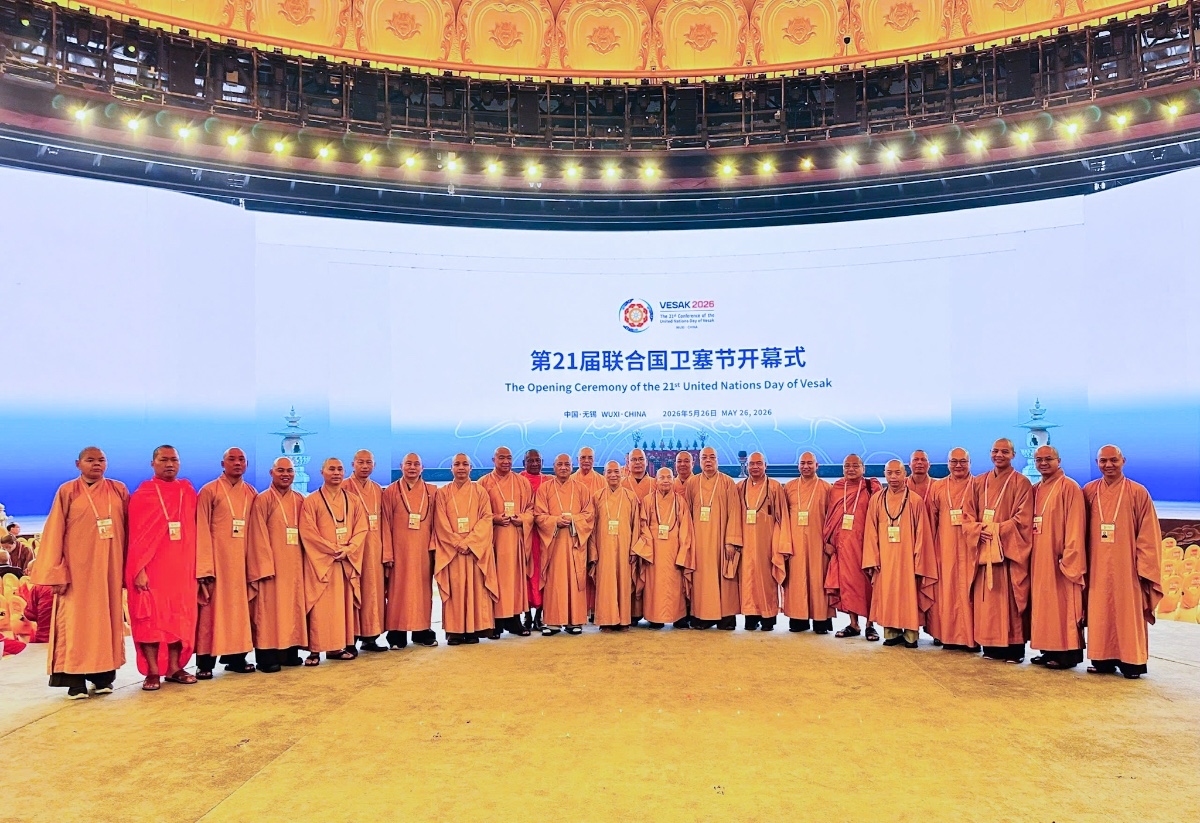 Đoàn Giáo hội Phật giáo Việt Nam đến thành phố Vô Tích, Trung Quốc tham dự Đại lễ Vesak Liên Hợp quốc lần thứ 21 - năm 2026