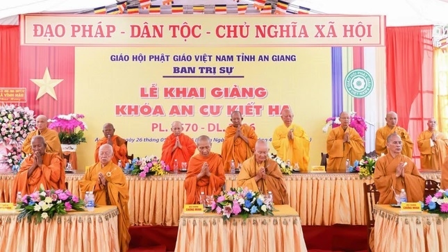 Lễ khai giảng khóa An cư kiết hạ Phật lịch 2570.
