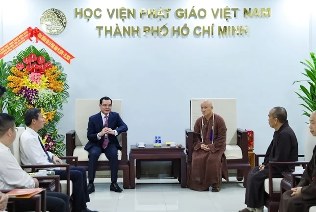 Quang cảnh buổi tiếp.