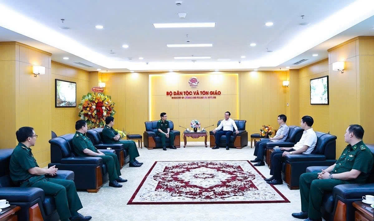 Toàn cảnh buổi đón tiếp