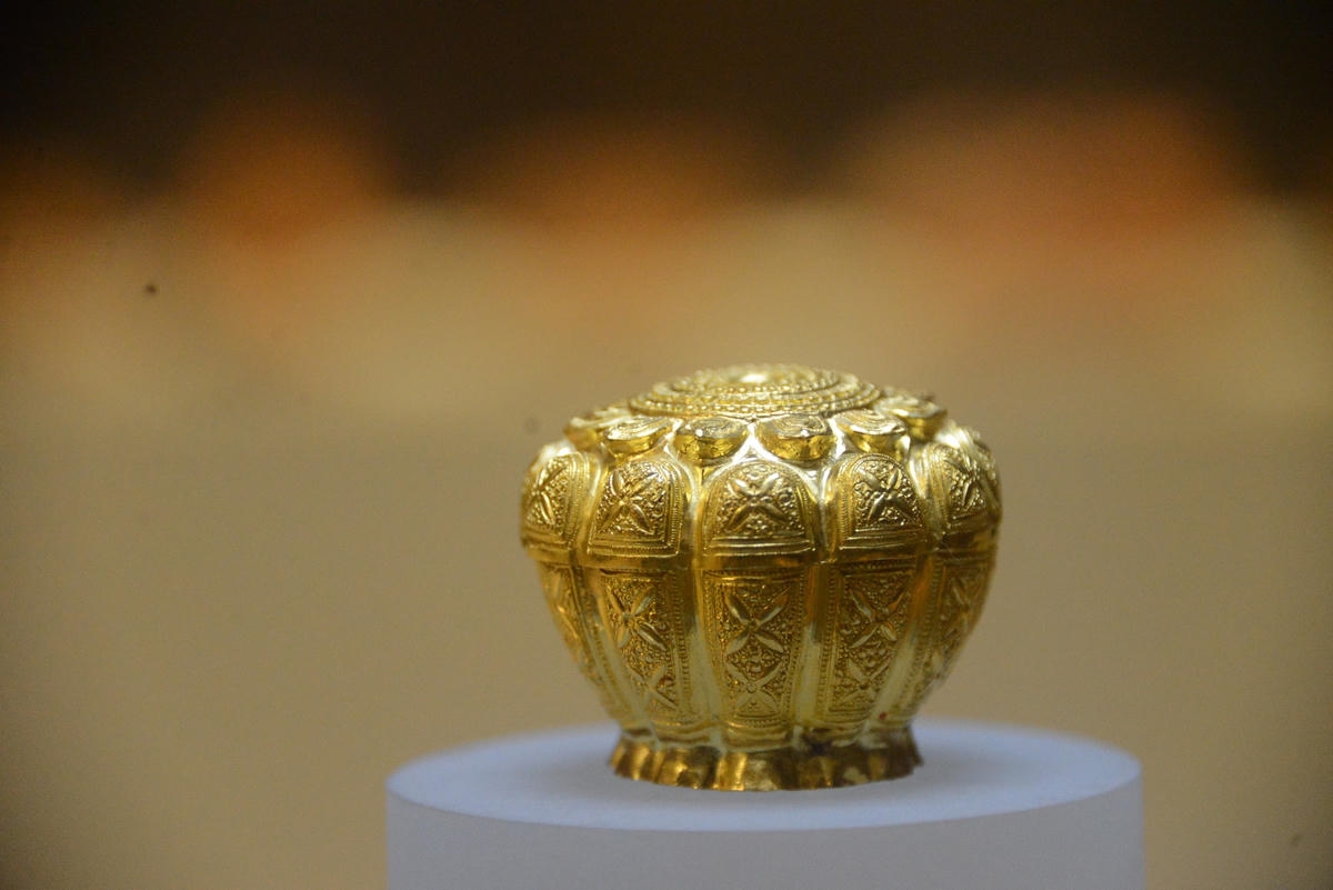 Hộp vàng Ngọa Vân là bảo vật quốc gia 
