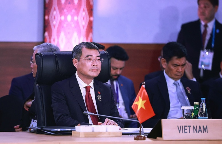 Thủ tướng Lê Minh Hưng nêu 3 đề xuất lớn với ASEAN trước những thách thức đa chiều - Ảnh: VGP/Nhật Bắc