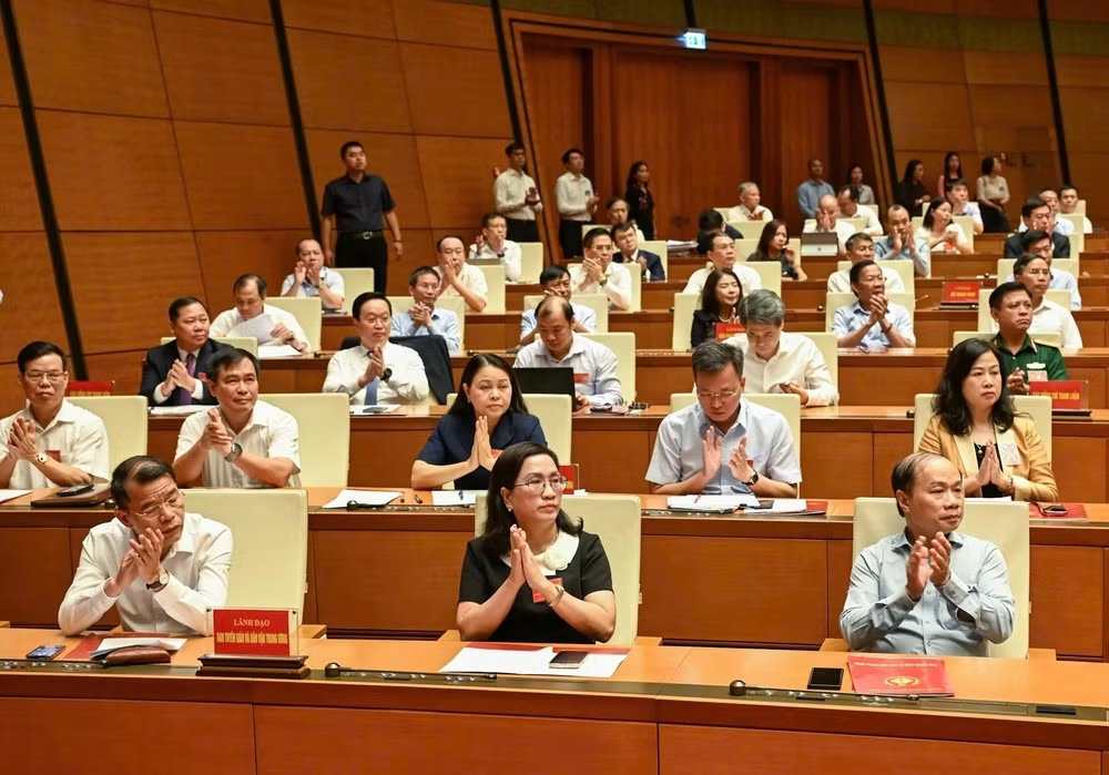 Các đại biểu dự hội nghị. (Ảnh: DUY LINH)