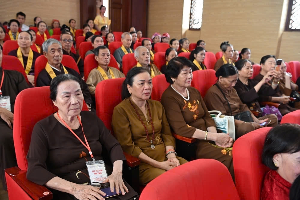 Các phật tử tham dự Hội thảo