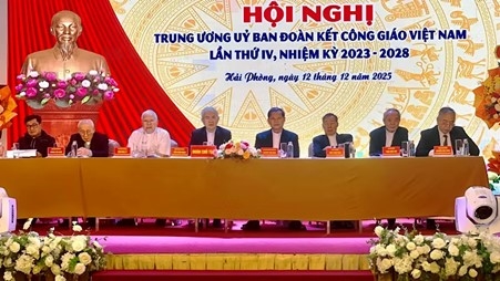 The Presidium chaired the Central Conference of the Vietnam Catholic Solidarity Committee
