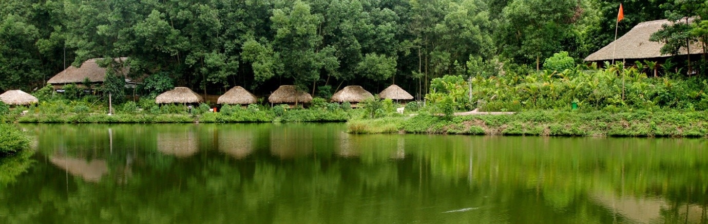 Thai Hai ethnic village ecological stilt house conservation area