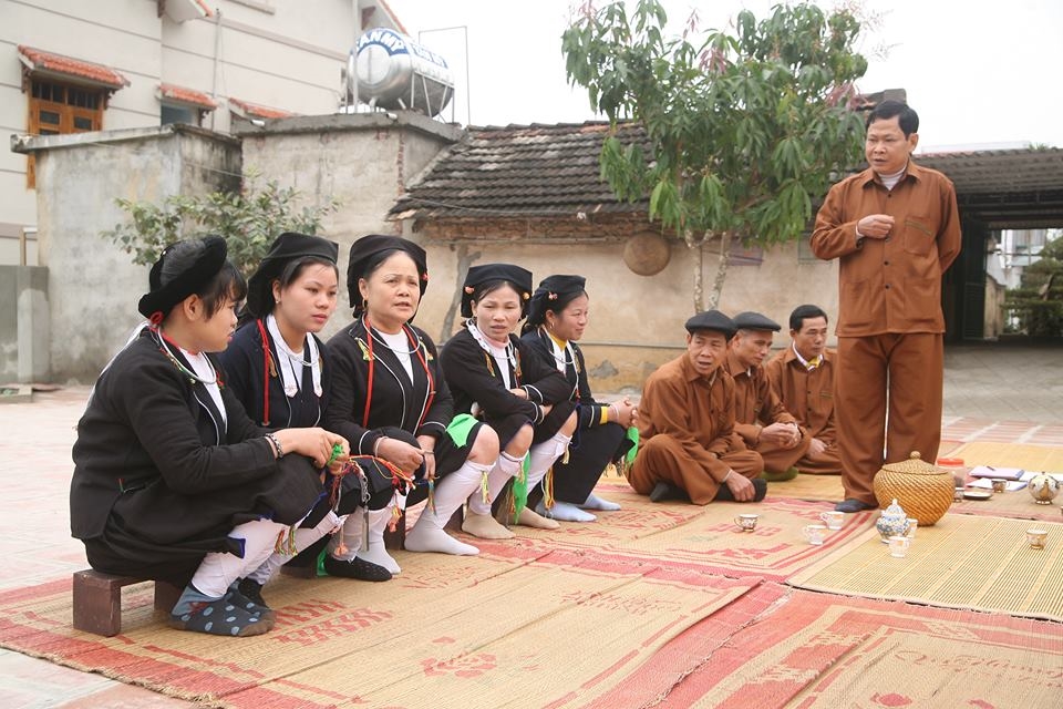 Câu hát Soọng cô được cất lên trong lễ cưới hỏi của người Sán Dìu