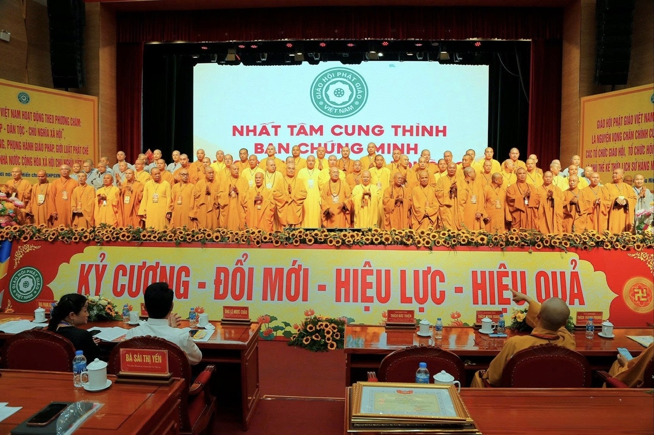 Ban Trị sự và Thường trực Ban Trị sự Giáo hội Phật giáo Việt Nam thành phố Hải Phòng, nhiệm kỳ I (2026-2031) ra mắt Đại hội