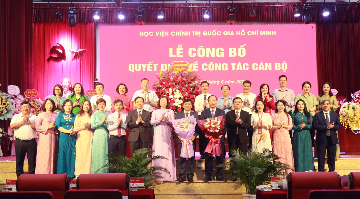 Học viện Báo chí và Tuyên truyền công bố Quyết định về công tác cán bộ 4
