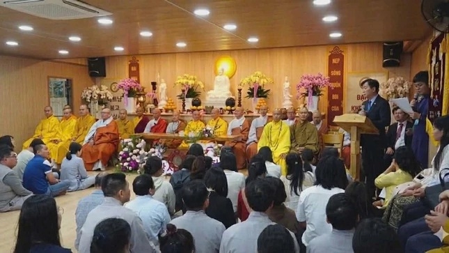 Quang cảnh buổi lễ