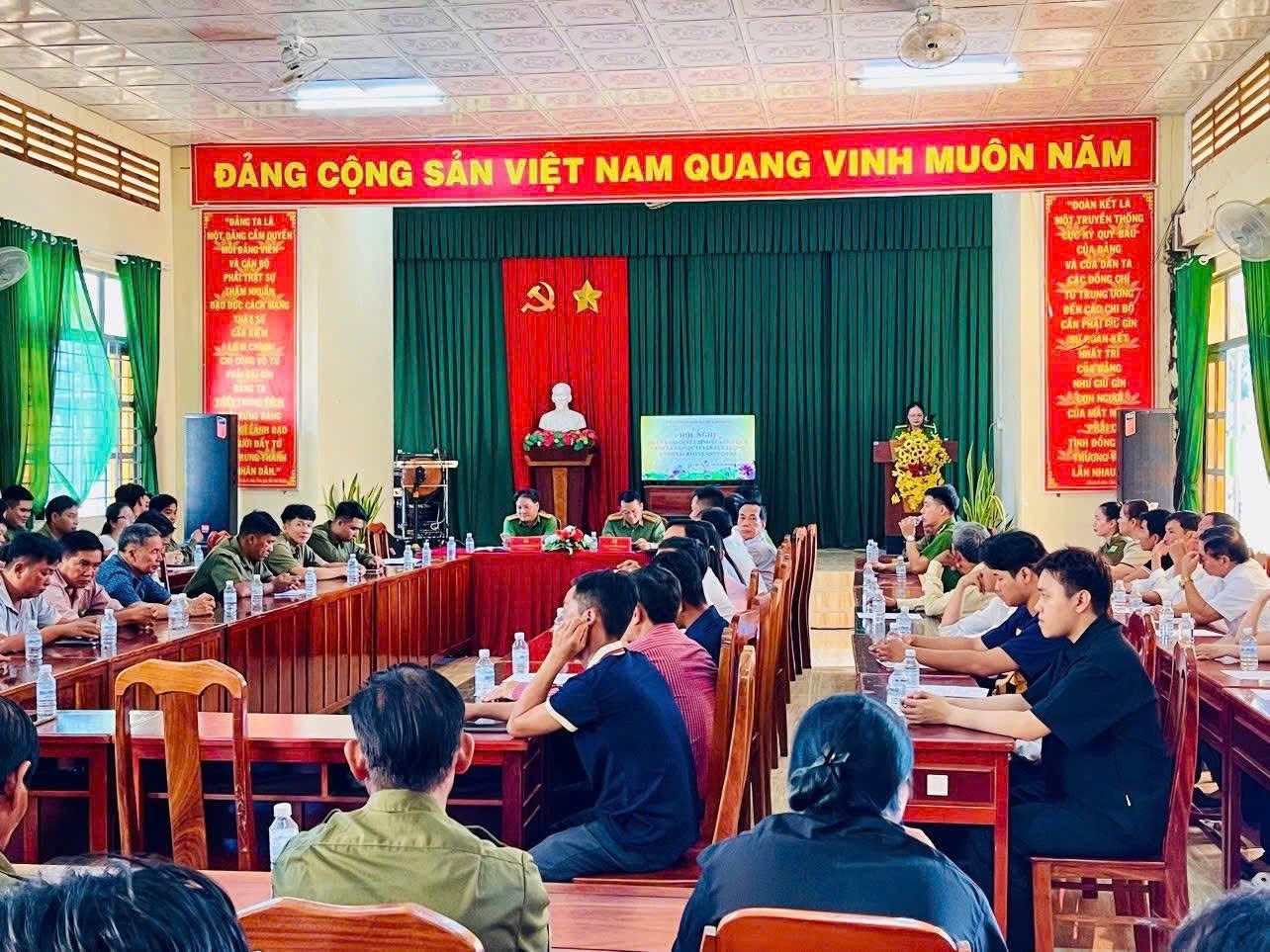 Công an phường Long Bình đẩy mạnh tuyên truyền phòng, chống ma túy tại các cơ sở tôn giáo
