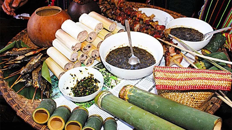Canh thụt là một món ăn của đồng bào Mnông