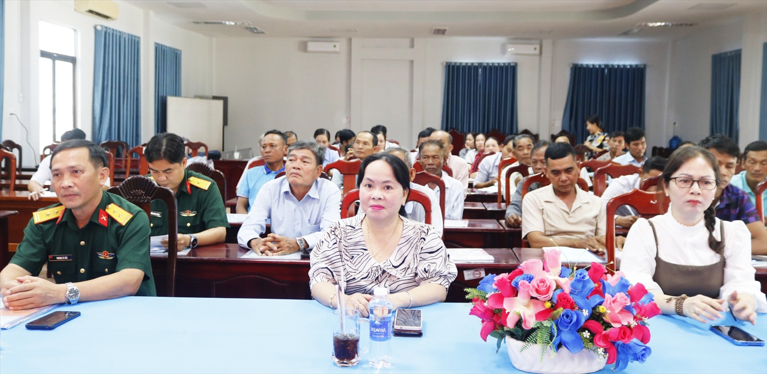 Đại biểu tham dự hội nghị tuyên truyền, phổ biến, giáo dục pháp luật vùng đồng bào dân tộc thiểu số năm 2026 tại An Giang