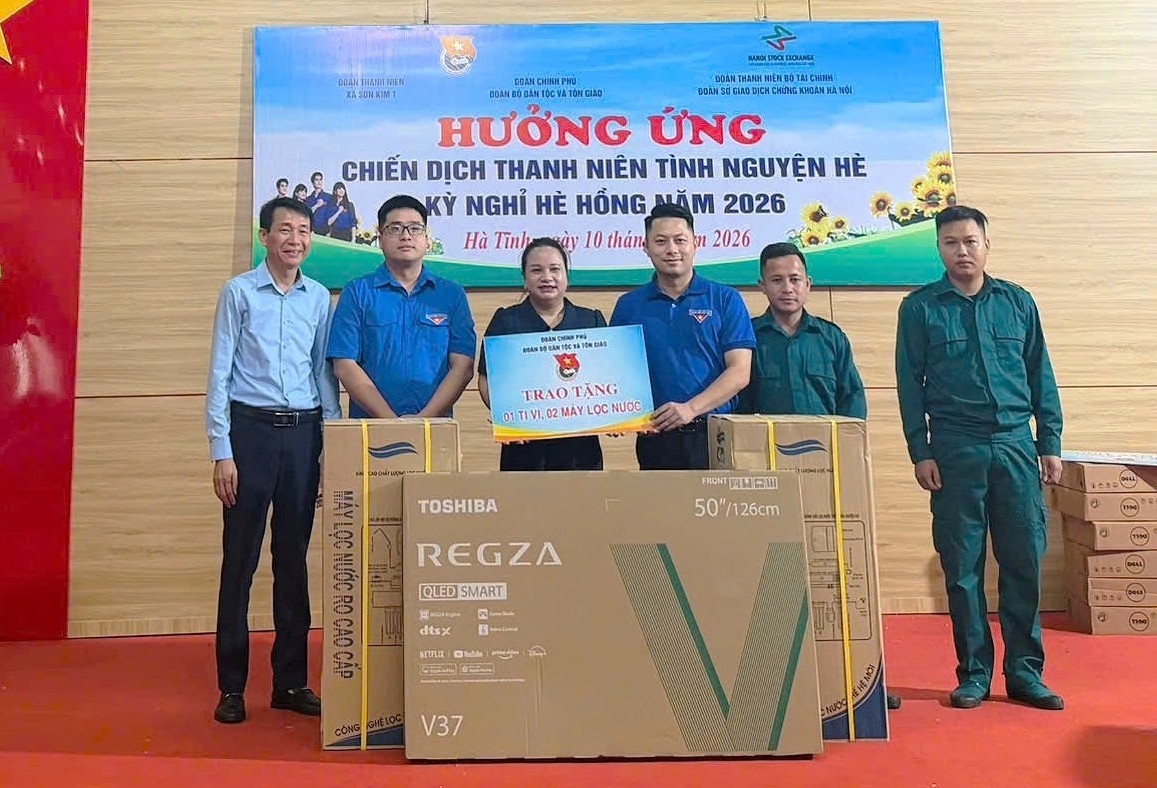 Tại Hà Tĩnh: Tuổi trẻ Bộ Dân tộc và Tôn giáo phát huy tinh thần xung kích, lan tỏa nghĩa tình trong Chiến dịch "Kỳ nghỉ hồng" năm 2026 3