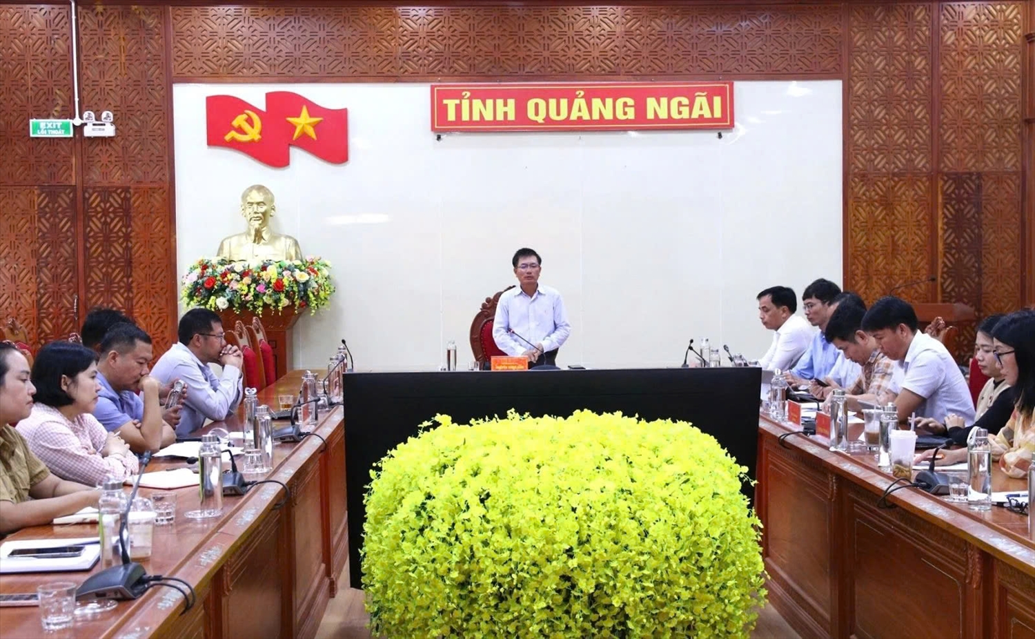 Toàn cảnh buổi làm việc