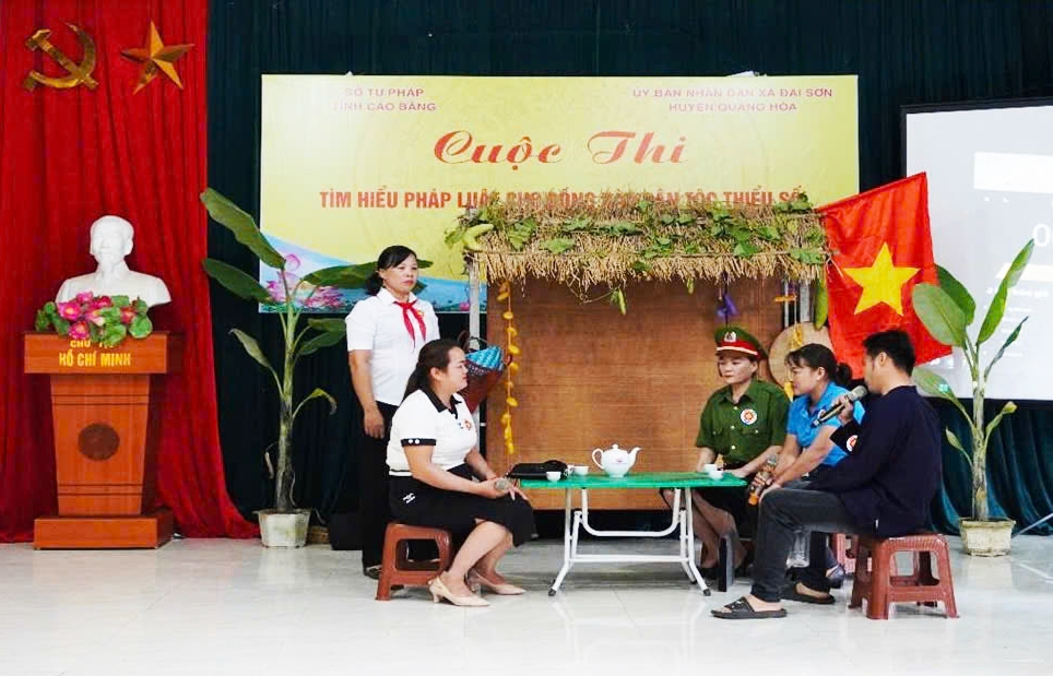 Nhiều hình thức tuyên truyền, phổ biến, giáo dục pháp luật đa dạng, phong phú, góp phần nâng cao kiến thức pháp luật của người dân.