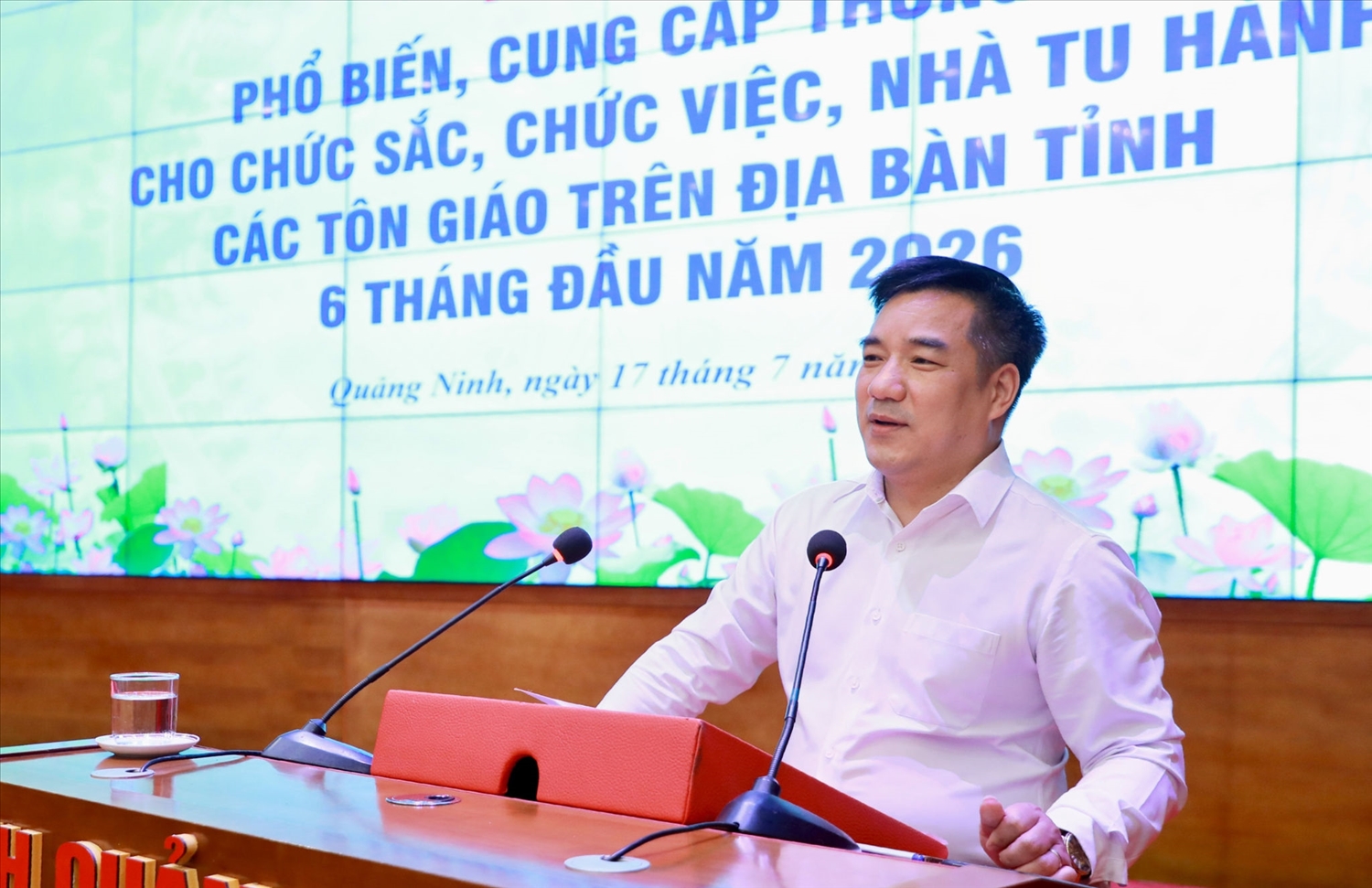 Ông Nguyễn Phúc Nguyên, Trưởng phòng Cao Đài, Ban Tôn giáo Chính phủ, phổ biến một số quan điểm, chủ trương, chính sách của Đảng và pháp luật của Nhà nước về tín ngưỡng, tôn giáo và Luật Tín ngưỡng, tôn giáo năm 2026 (sửa đổi)