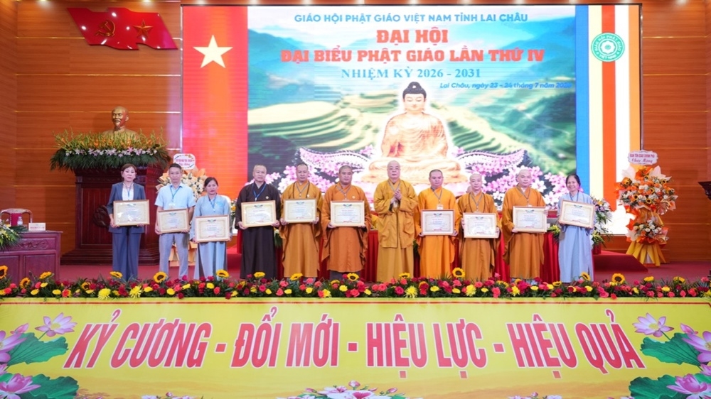 Đại hội đại biểu Phật giáo tỉnh Lai Châu lần thứ IV, nhiệm kỳ 2026-2031 9