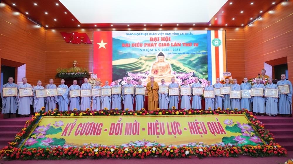 Đại hội đại biểu Phật giáo tỉnh Lai Châu lần thứ IV, nhiệm kỳ 2026-2031 10