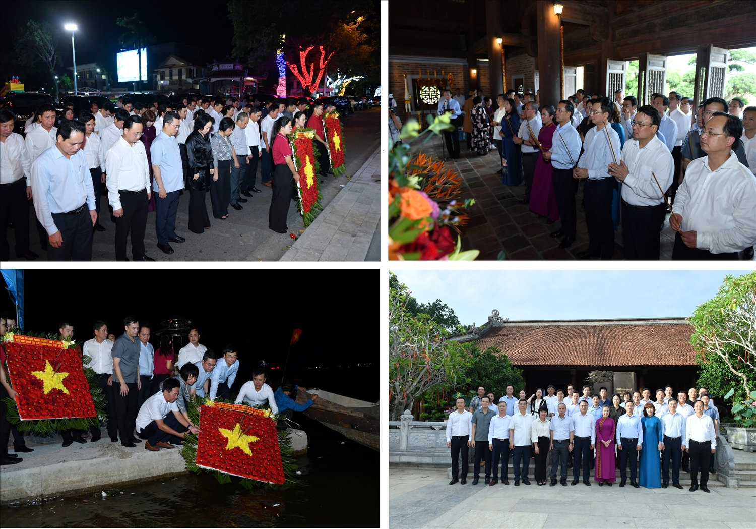 Đồng chí Tô Huy Vũ - Bí thư Đảng ủy, Chủ tịch Hội đồng Thành viên tham gia chương trình về nguồn cùng Đoàn công tác NHNN tại tỉnh Quảng Trị, Hà Tĩnh và Nghệ An. Đoàn công tác đã đến dâng hương, dâng hoa tưởng nhớ các Anh hùng liệt sĩ và trao tặng an sinh xã hội tại 03 tỉnh với tổng số tiền là 30 tỷ đồng (mỗi tỉnh 10 tỷ đồng)