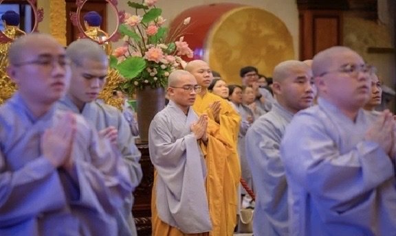 Nghi lễ cầu nguyện cho anh linh các Anh hùng liệt sĩ được siêu sinh tịnh độ