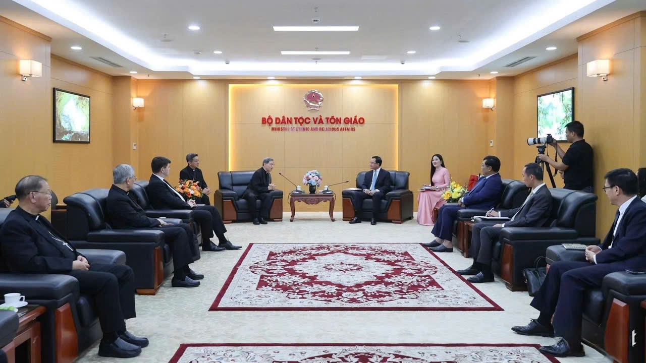 Quảng cảnh buổi tiếp