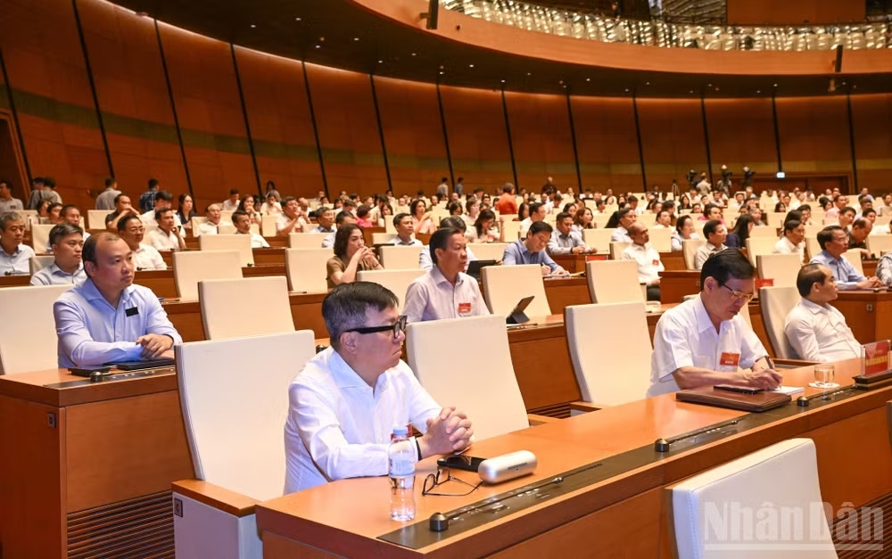 Các đại biểu dự Hội nghị. (Ảnh: Trần Hải)
