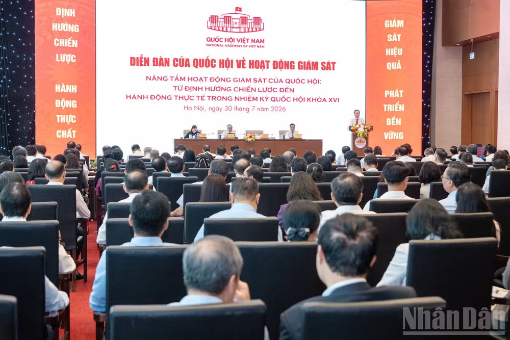 Quang cảnh Diễn đàn. (Ảnh: THỦY NGUYÊN)