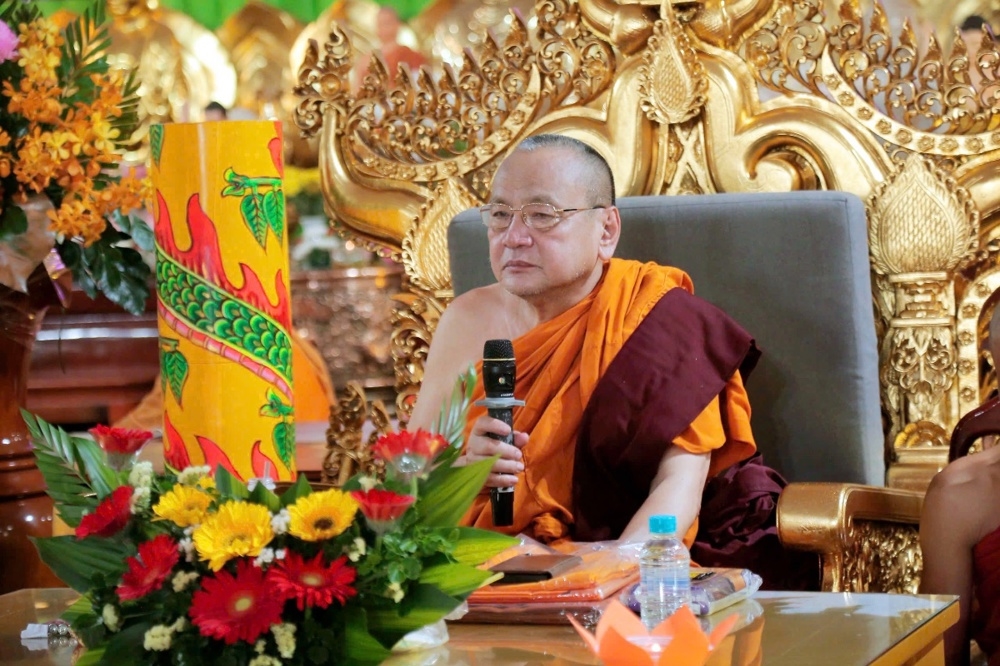 Hòa thượng Thích Bửu Chánh chia sẻ thời pháp An cư kiết hạ 