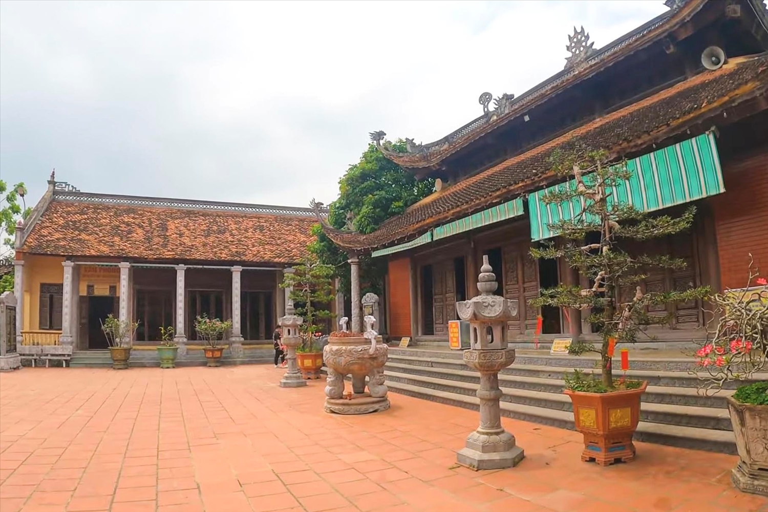 Thanh Hoa province has 73 out of 194 temples recognized as “exemplary and progressive pagodas” (In the photo: Sung Nghiem Dien Thanh pagoda, Thanh Hoa province)