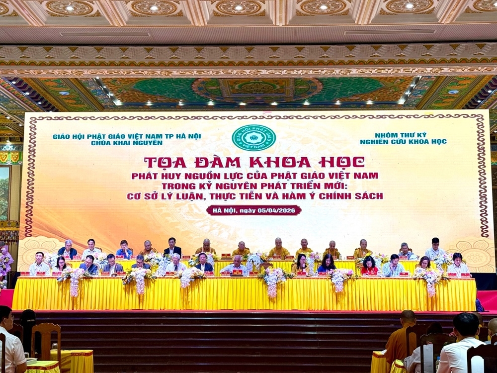 Buddhism will become a unique endogenous resource of national culture, contributing to building a Vietnam that is prosperous in material terms and peaceful in spirit