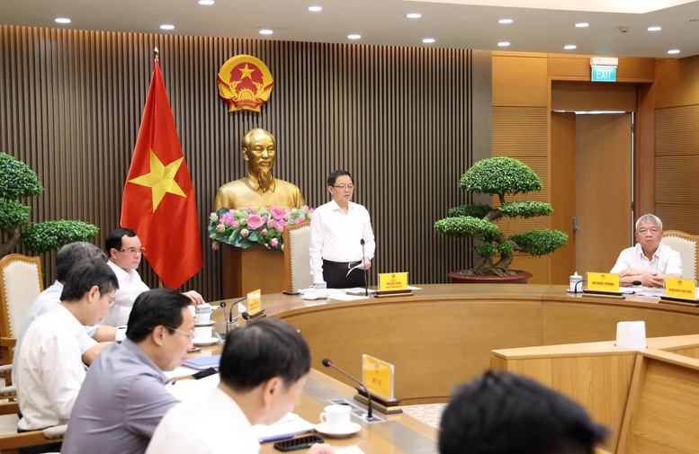 Phó Thủ tướng Hồ Quốc Dũng đề nghị các bộ, ngành và địa phương ngay sau cuộc họp khẩn trương triển khai các nhiệm vụ được giao, phát huy tinh thần chủ động, trách nhiệm và quyết tâm cao nhất trong tổ chức thực hiện Chương trình - Ảnh: VGP/Gia Huy