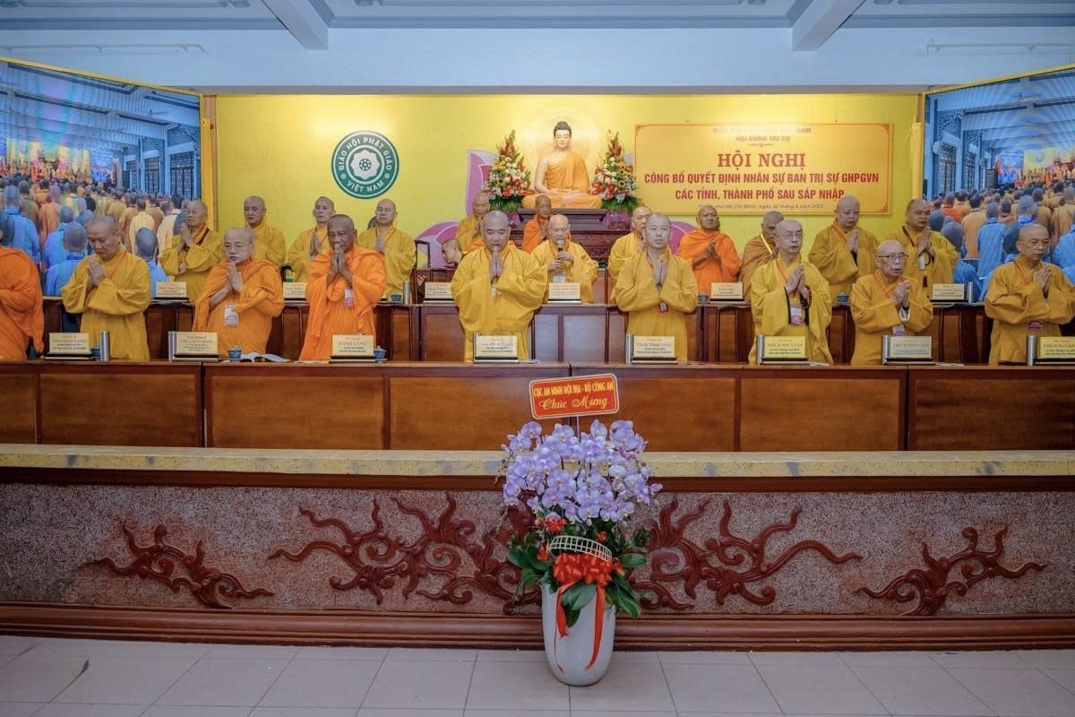 Đáp ứng tình hình mới, Trung ương Giáo hội Phật giáo Việt Nam đã ra quyết định nhân sự Ban Trị sự Phật giáo các tỉnh, thành phố phía Nam sau sáp nhập