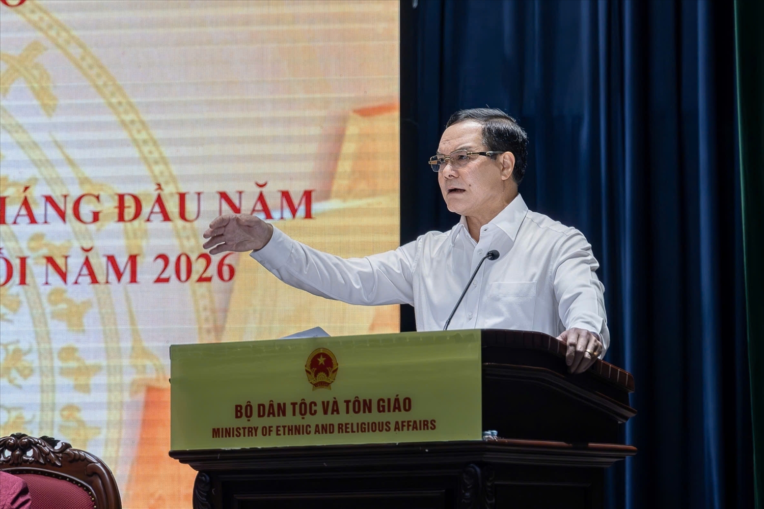Bộ trưởng Nguyễn Đình Khang yêu cầu các vụ, đơn vị tập trung thực hiện tốt các nhiệm vụ trọng tâm 6 tháng cuối năm 2026