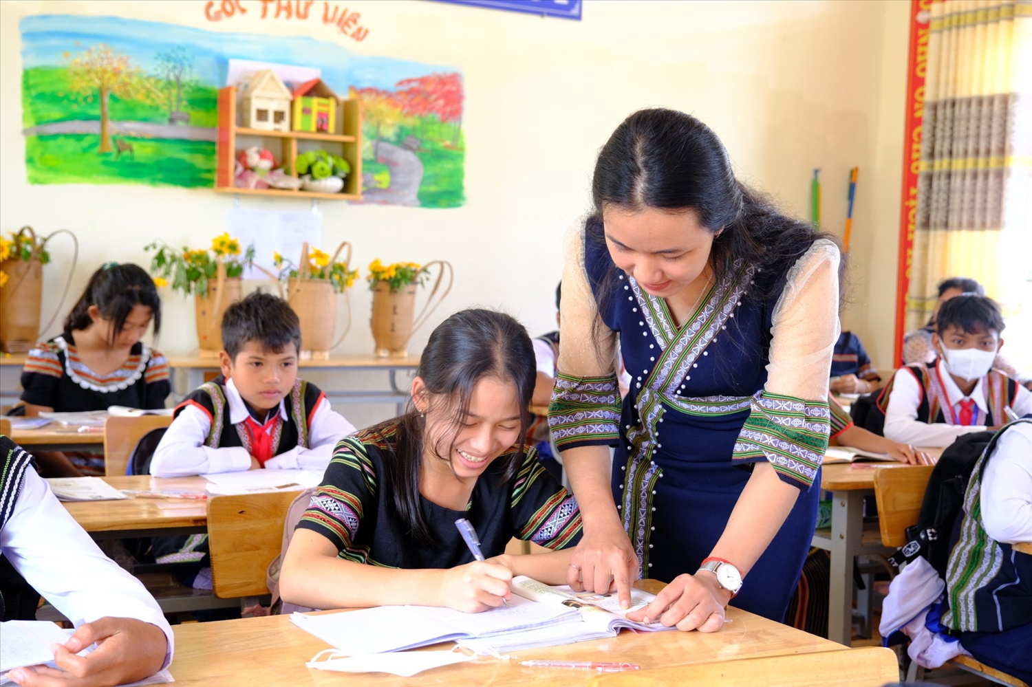 Implementing the objectives in Resolution No. 71-NQTW presents a strong opportunity for the development of ethnic minority education