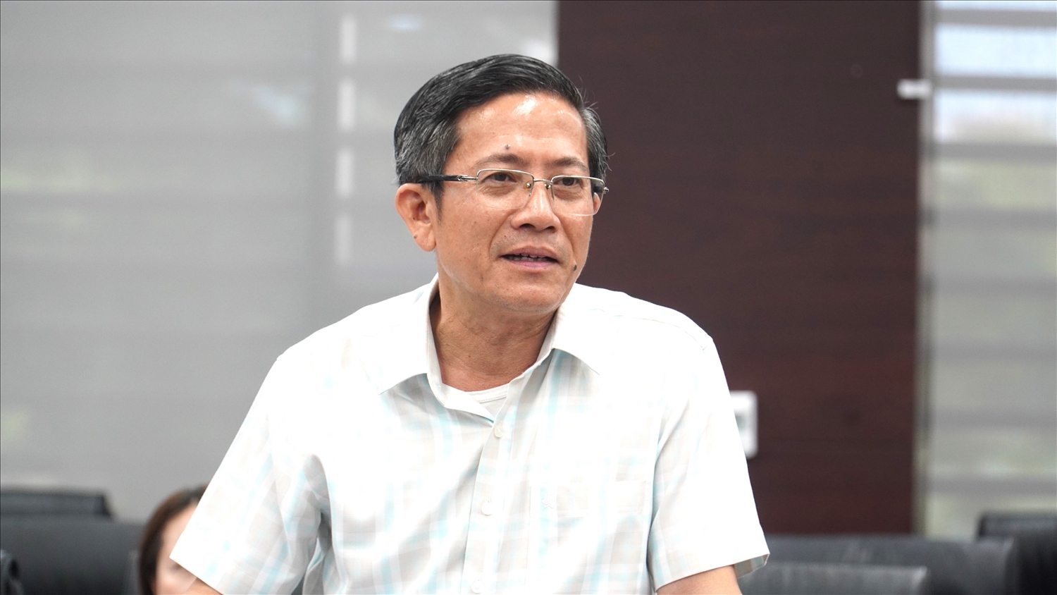 Phó Chủ tịch UBND thành phố Trần Nam Hưng đề nghị Đoàn công tác xem xét, tham mưu Bộ, ban, ngành hỗ trợ, tạo điều kiện thuận lợi để Đà Nẵng hoàn thành các mục tiêu đề ra.