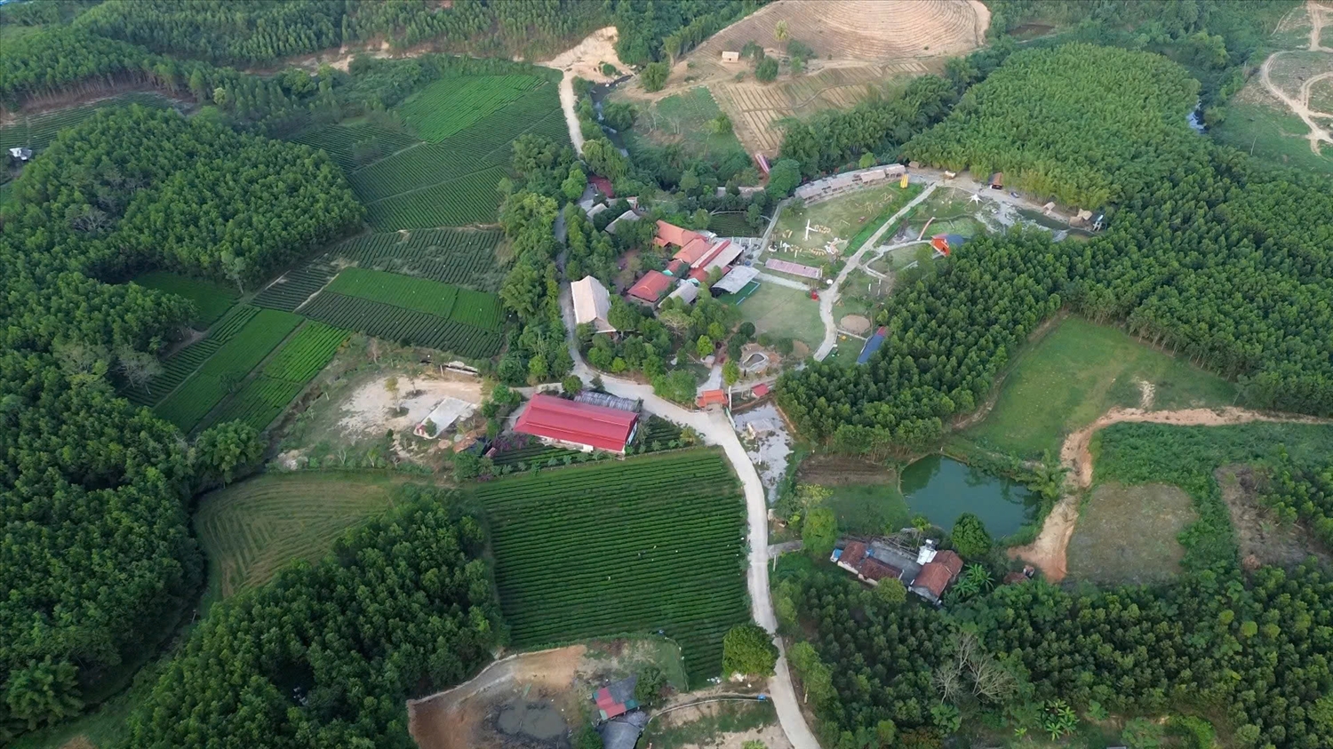 Ban Ven, Xuan Luong commune is known as the first typical OCOP community tourism destination of the former Bac Giang province, now Bac Ninh province