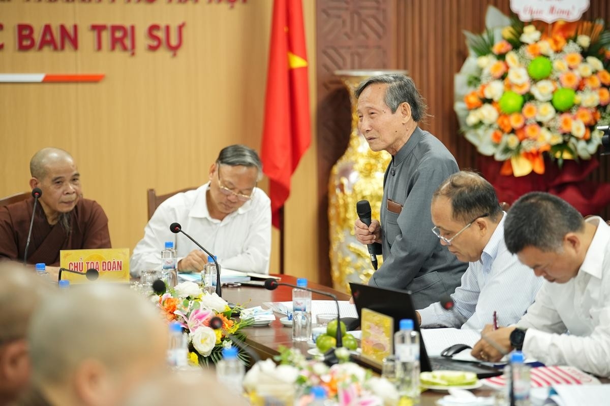 Tọa đàm khoa học “Quốc sư Việt Nam trong lịch sử dân tộc và Đề án xây dựng điện thờ Quốc sư tại Trung tâm Văn hóa Phật giáo Thủ đô” 4