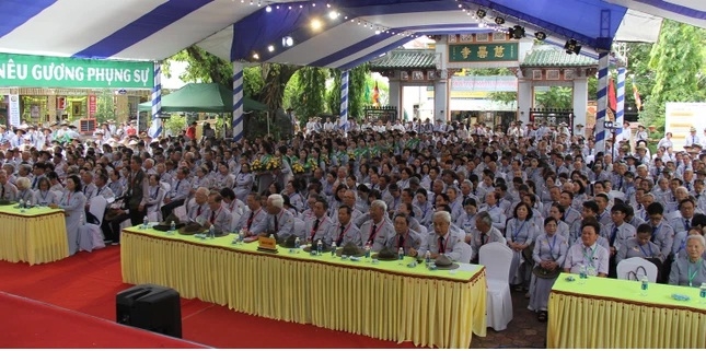 Hơn 1.000 huynh trưởng, đoàn sinh trên toàn quốc về tham dự Lễ kỷ niệm 75 năm Gia đình Phật tử Việt Nam