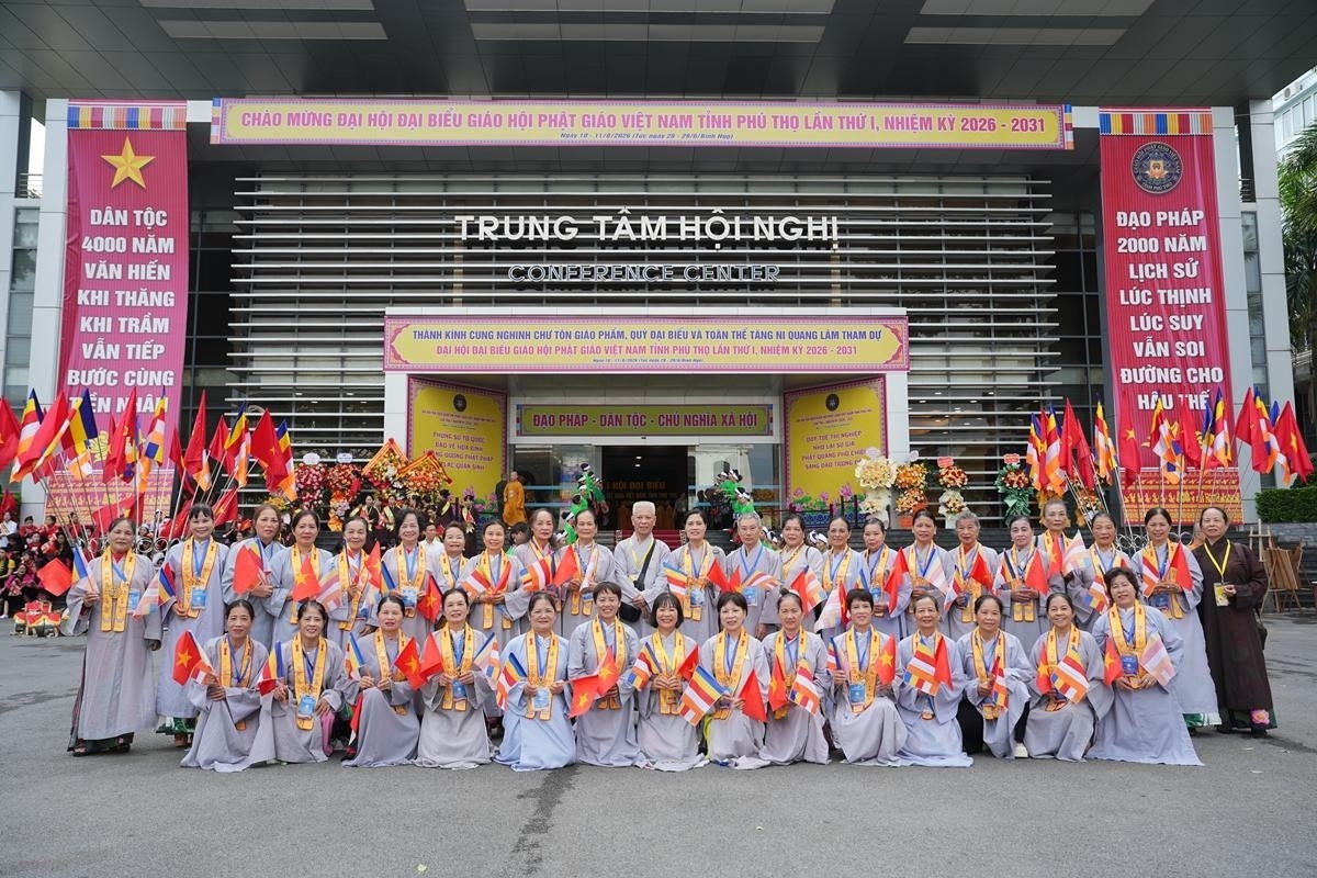 Các phật tử tham dự Đại hội
