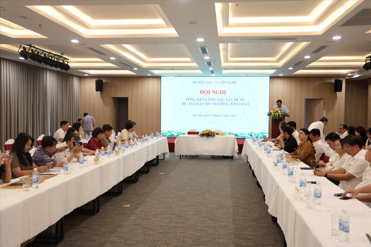 Thứ trưởng Nguyễn Hải Trung phát biểu tại Hội nghị