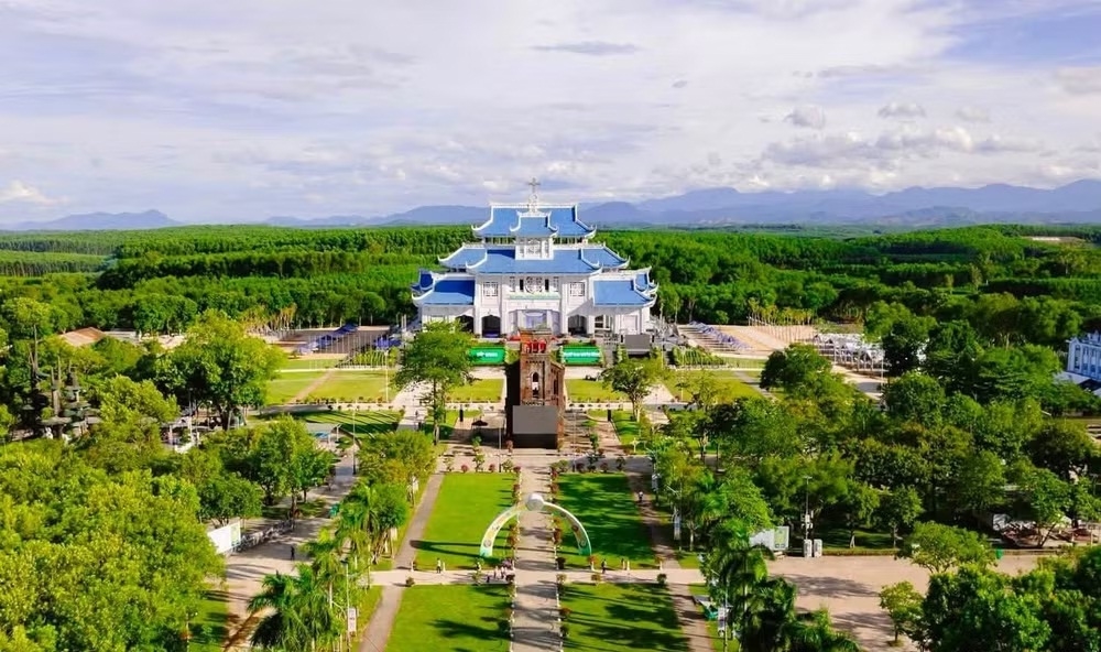 Trung tâm hành hương Đức Mẹ La Vang nơi diễn ra Đại hội hành hương Đức Mẹ La Vang