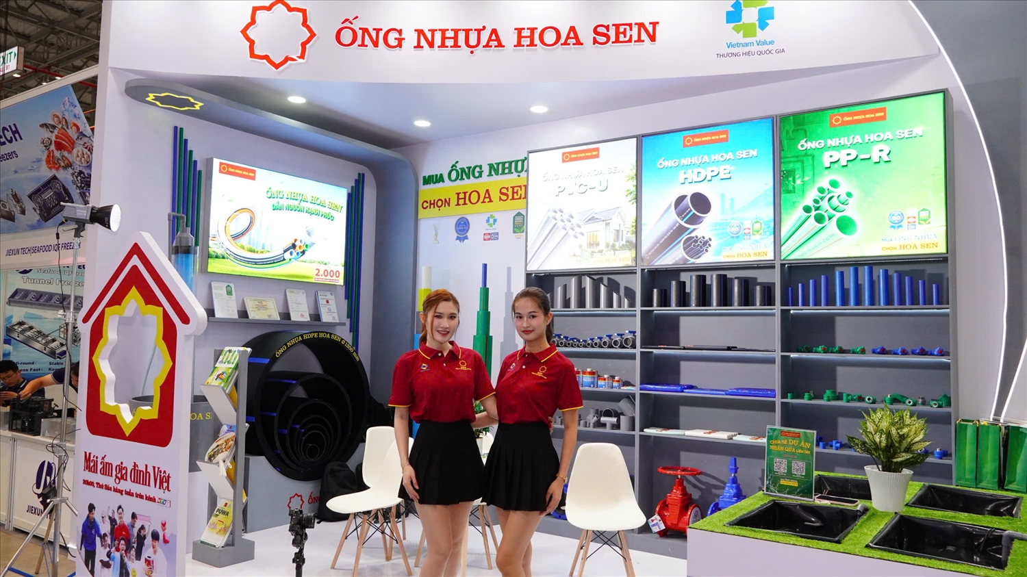 Ống nhựa Hoa Sen tham gia sự kiện Triển lãm Quốc tế Thủy sản Việt Nam lớn nhất trong năm tại TP. Hồ Chí Minh 1