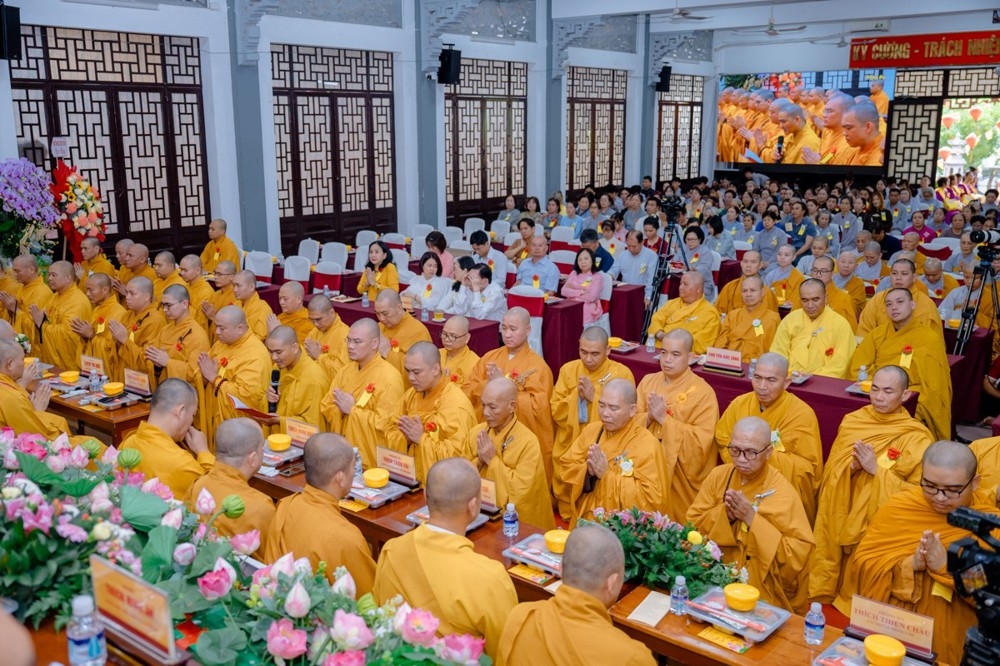 Chư hành giả nguyện tiếp tục giữ gìn giới luật, tinh tấn tu học, trưởng dưỡng đạo tâm, phát huy tinh thần hòa hợp