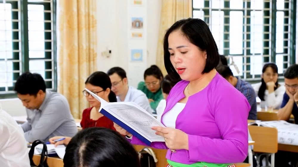 Dạy và học tiếng dân tộc Mường góp phần nâng cao hiệu quả công tác dân vận, tuyên truyền, vận động, tăng cường kết nối với đồng bào dân tộc thiểu số và miền núi
