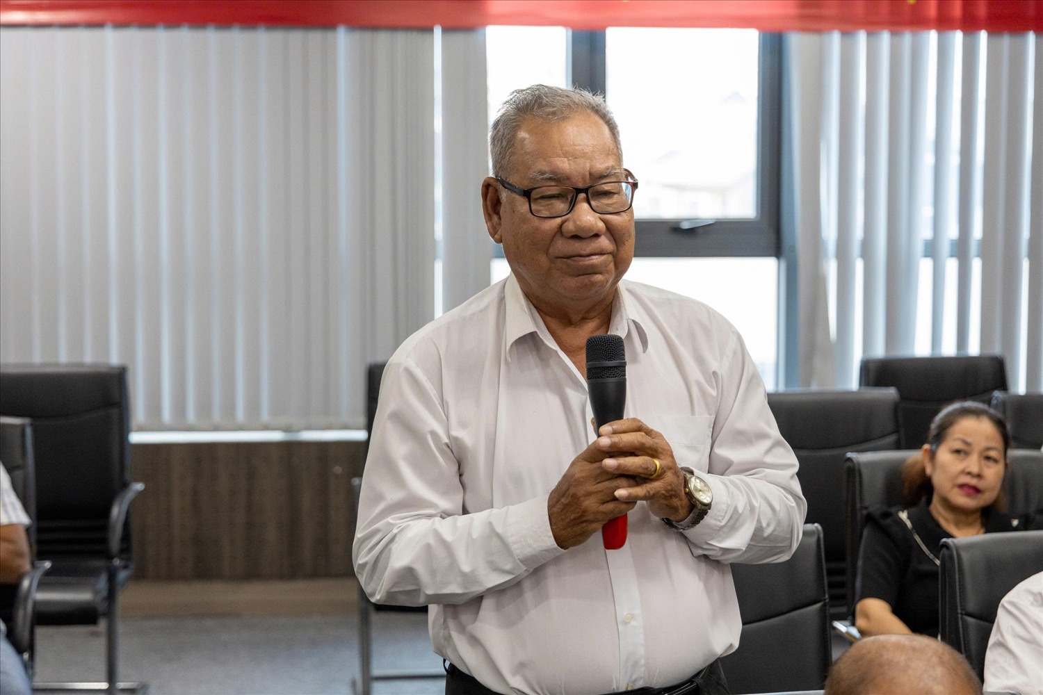 Ông Chau Sóc Sa, Người có uy tín xã Ô Lâm, tỉnh An Giang