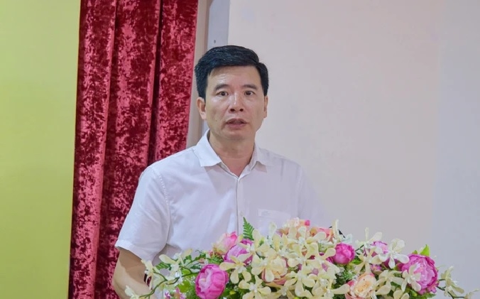 Phó Trưởng ban Ban Tôn giáo Chính phủ Nguyễn Tiến Trọng phát biểu tại Hội thảo