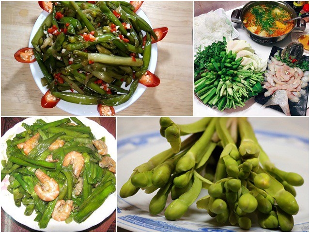 Từ kèo nèo có thể chế biến được nhiều món ăn ngon, hấp dẫn.