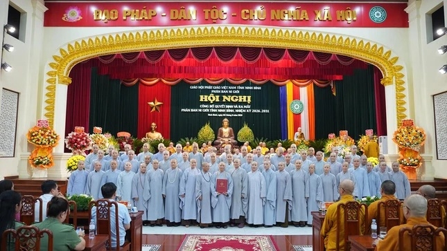 Phân ban Ni giới tỉnh Ninh Bình nhiệm kỳ 2026-2031 ra mắt tại Hội nghị