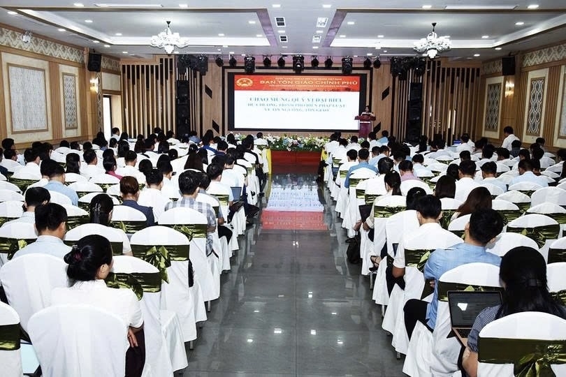 Quang cảnh Hội nghị tập huấn